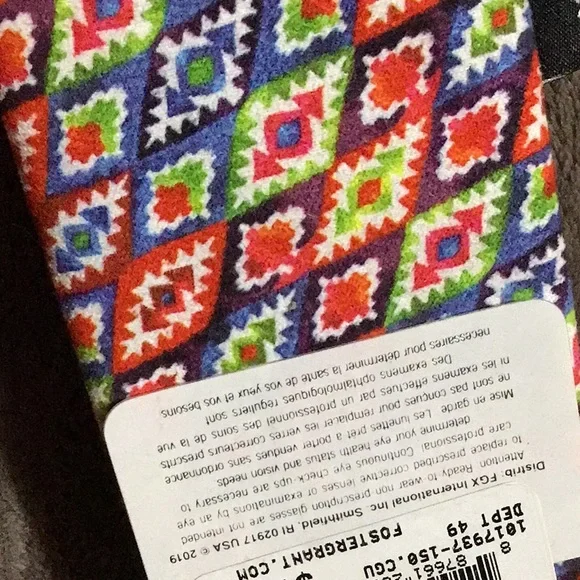 foster grant sight station the art of eyewear readers +2.50 blue w/ case - Picture 4 of 5